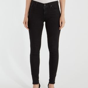 Hudson Black Super Skinny Black Jeans Nico